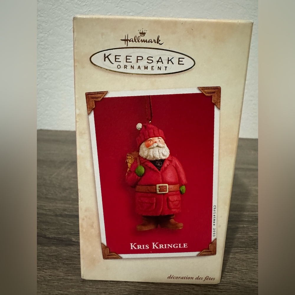 Vintage Hallmark Keepsake Kris Kringle Santa